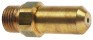 ugello filetto m10x1 ch 12 foro diametro  1,5mm
