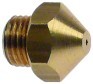 ugello del gas filetto m9x1 ch 12 foro diametro  0,95mm conico