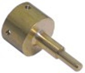 adattatore manopole alb. diametro  6x4,6mm alb. l 31/15mm adattabile a novasit