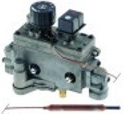 termostato gas con pulsante sit tipo minisit 710 t. mass. 90°c 30-90°c entrata gas 1/2"