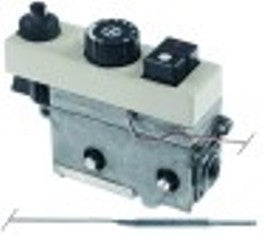 termostato gas con mascherina e manopola sit tipo minisit 710 t. mass. 340°c 100-340°c