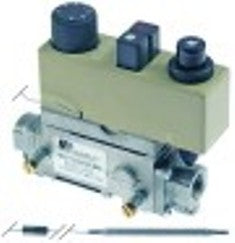 termostato gas tipo 7743-633-402 t. mass. 300°c 170-300°c entrata gas 3/8" dritto