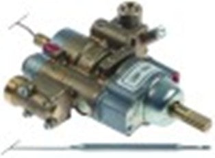 termostato gas pel tipo 24sts 100-300°c entrata gas m20x1,5 (tubo diametro  12/10mm) by-pass diametro  0mm