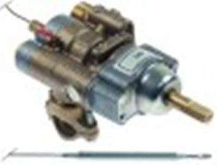 termostato gas pel tipo 24st 140-340°c entrata gas flangia del tubo diametro 21mm by-pass diametro  0mm
