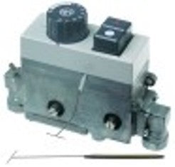 termostato gas sit tipo minisit 710 t. mass. 340°c 100-340°c entrata gas 3/8" tubo entrata diametro  12mm