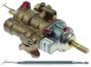 termostato gas pel tipo 25st 100-300°c entrata gas flangia del tubo diametro 21mm