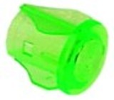 gemma portalampada dimensioni di montaggio diametro 10mm verde con. 10 pz rotondo