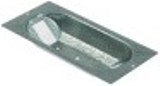 riflettore per lunghezza di lampada 117mm l 163mm lar. 78mm h 27mm interasse di fissaggio 156mm