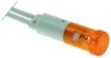 lampada spia diametro  9mm giallo 400v attacco bifilare lunghezza del cavo 200mm