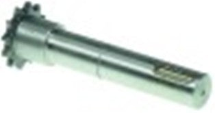 albero di comando diametro  20mm per pignone per catene l 122mm nt05-10 denti 12