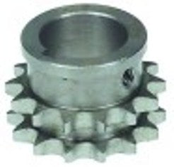 pignone per catene din/iso 06 b-2 divisione 3/8" denti 14 sede albero diametro  25mm h 30mm nt20-30