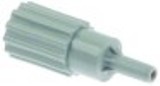 attacco per tubo filetto 1/8" filettatura l 44mm tubo diametro  5mm