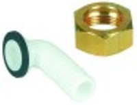 attacco per tubo ad angolo filetto 3/4" l 47mm attacco 14mm