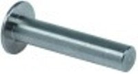 albero per cerniera acciaio inox l 60mm d1 diametro  12mm d2 diametro  25mm