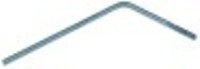 barra di tensione l 220mm diametro  10mm filetto m10x1,5 per tubo troppopieno