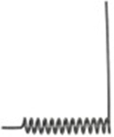 molla a torsione diametro  18,6mm l2 93mm filo diametro  3,4mm pos. di montaggio dx l1 133mm l3 24mm