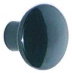 manopola a fungo filetto m5 maniglia diametro  25mm l 19mm plastica nero