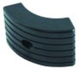 manopola a leva plastica nero l 95mm lar. 60mm