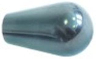 maniglia conica filetto m8 diametro  25mm l 41mm nero