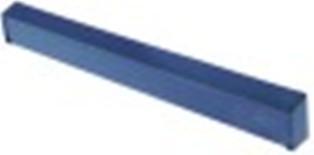 barra di impugnatura per lavastoviglie l 457mm lar. 52mm h 30mm blu int. dei fori 125mm con. 1 pz