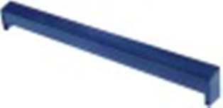 barra di impugnatura per lavastoviglie l 460mm lar. 53mm h 30mm blu int. dei fori 125mm con. 1 pz