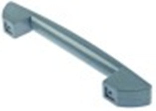 maniglia a ponte l 300mm h 50mm interasse di fissaggio 218mm fori diametro  5mm grigio