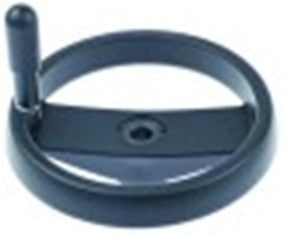 volantino diametro  160mm d1 diametro  40mm foro diametro  16mm l1 22mm l2 50mm lunghezza maniglia 75mm