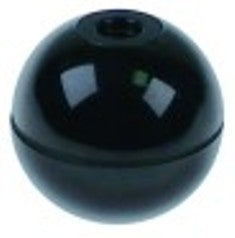 manopola sferica filetto m8 diametro  40mm nero