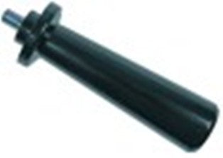 maniglia conica filetto m8 diametro  28mm plastica l 105mm nero lungh. fil. 11mm