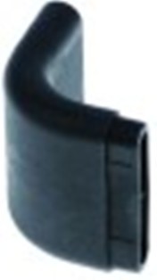 terminale per maniglia per barra impugnatura h 60mm con. 1 pz