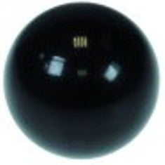manopola sferica diametro  40mm foro diametro  conico 12mm per apertura nero