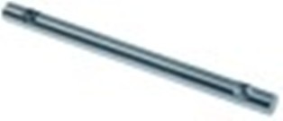 barra di impugnatura tubo diametro  16mm l 235mm alluminio con. 1 pz