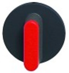 manopola interruttore marcatura zero diametro  42mm alb. diametro  5x5mm nero