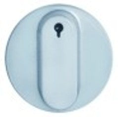 manopola interruttore marcatura zero diametro  38mm alb. diametro  5x5mm parte piana universale bianco