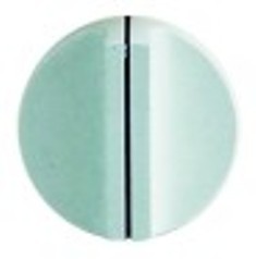 manopola interruttore marcatura zero diametro  40mm alb. diametro  6x4,6mm parte piana superiore bianco