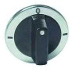 manopola interruttore 0-1-0-1 diametro  63mm alb. diametro  6x4,6mm parte piana superiore