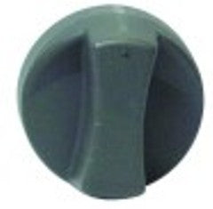manopola interruttore marcatura zero diametro  55mm alb. diametro  6x4,6mm parte piana superiore nero