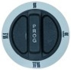 manopola programma diametro  72mm alb. diametro  6x4,6mm parte piana inferiore