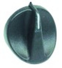 manopola interruttore marcatura zero diametro  42mm alb. diametro  8 x 5,5mm parte piana superiore nero