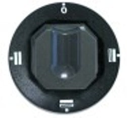 manopola forno ts/ti/ts+ti diametro  70mm alb. diametro  6x4,6mm parte piana superiore nero