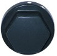 manopola rubinetto del gas con pos. pilota diametro  70mm alb. diametro  8x6,5mm parte piana superiore nero