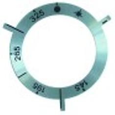 segnalino per manopola termostato gas t. mass. 325°c 145-325°c