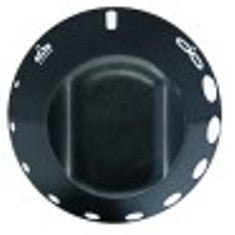 manopola regolatore di energia diametro  55mm alb. diametro  6x4,6mm parte piana inferiore