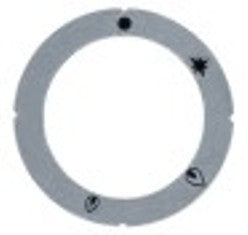 segnalino per manopola rubinetto del gas con pos. pilota ega26440