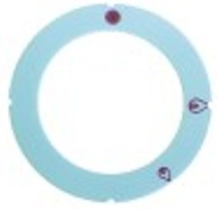 segnalino per manopola rubinetto del gas senza pos. pilota diametro  est. 63mm