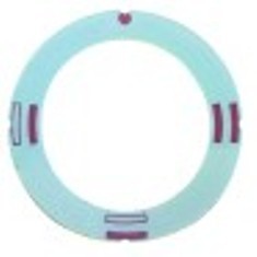 segnalino per manopola forno ts/ti/ts+ti senso di rotazione dx diametro  est. 63mm int. diametro  45,5mm