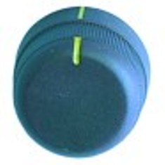 manopola interruttore marcatura zero diametro  40mm alb. diametro  6x4,6mm parte piana dx nero