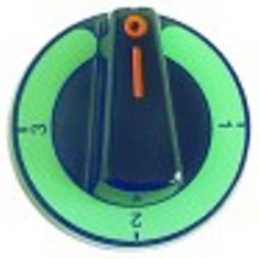 manopola interruttore 4 posizioni diametro  60mm alb. diametro  6x4,6mm parte piana superiore