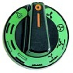 manopola forno diametro  60mm alb. diametro  6x4,6mm parte piana inferiore nero