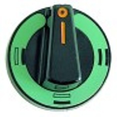 manopola forno ts/ti/ts+ti diametro  60mm alb. diametro  6x4,6mm parte piana superiore nero